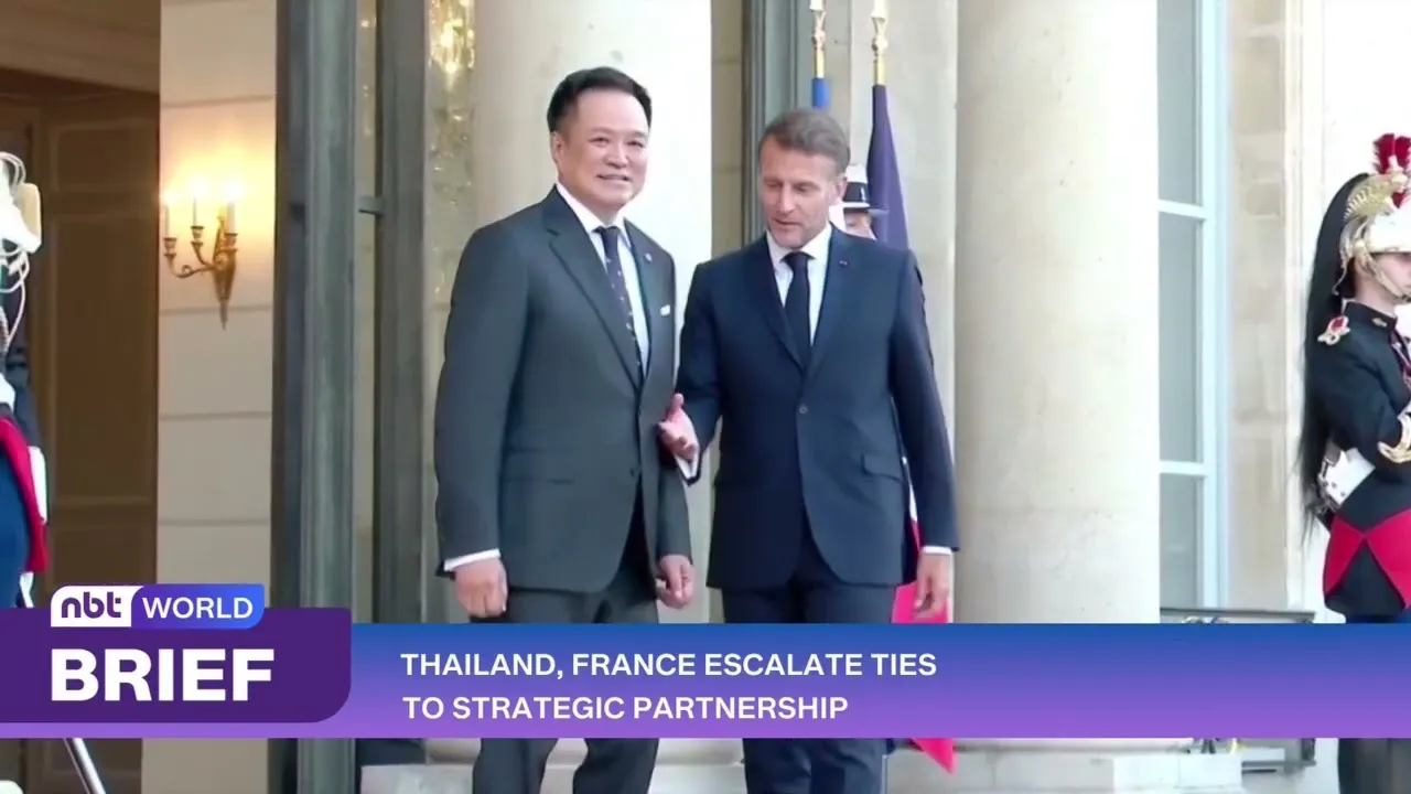Thailand and France Elevate Ties to Strategic Partnership