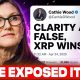 XRP *JUST* SUCCEEDED!!!! CLARITY ACT EXPOSED!!! (SHE EXPOSED IT)