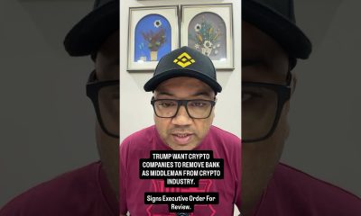 Trump Want Crypto Companies To Remove Bank As Middleman From Crypto Industry.