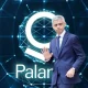 Composite image showing Sadiq Khan in front of Palantir logo