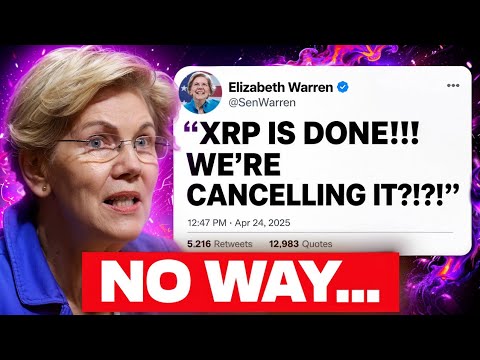 ELIZABETH WARREN IS TRYING TO DESTROY XRP... (I CAN'T BELIEVE THIS)
