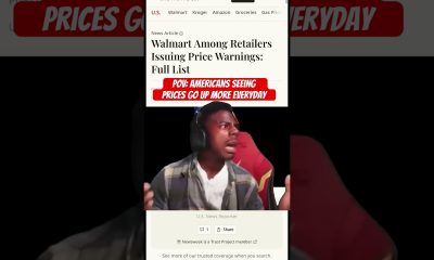 Walmart To Raise Prices Everywhere #shorts #money #economy #gasprices #gas #finance #walmart