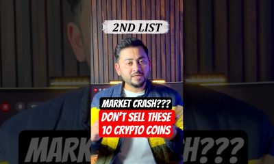 Do Not Sell These Top 10 Crypto Coins in Market Crash of 2026 #shorts #trading #bitcoin #altcoins