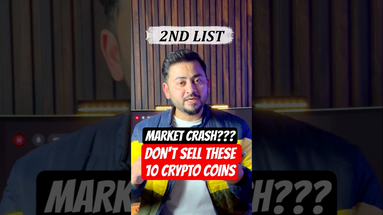 Do Not Sell These Top 10 Crypto Coins in Market Crash of 2026 #shorts #trading #bitcoin #altcoins
