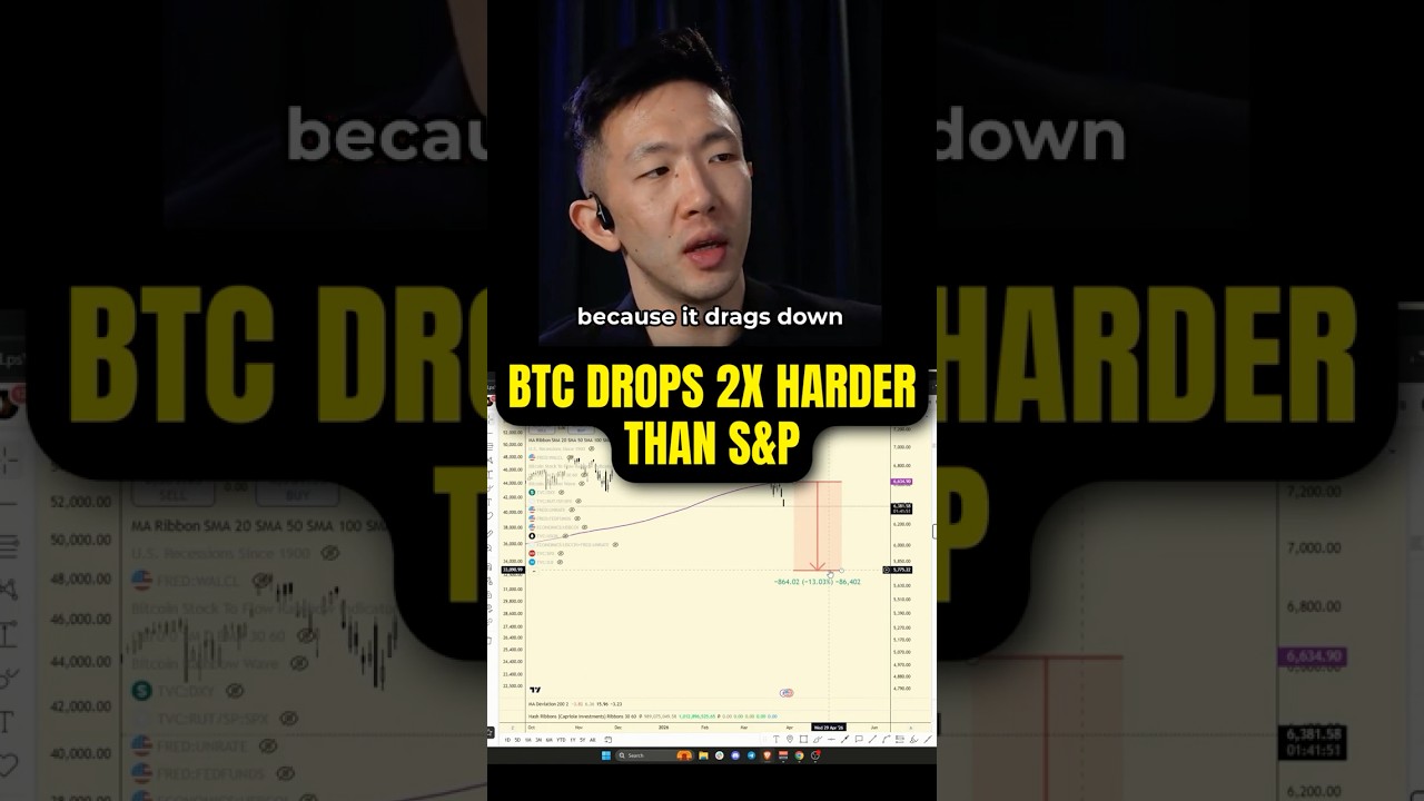 Bitcoin Falls 2x Harder Than the S&P