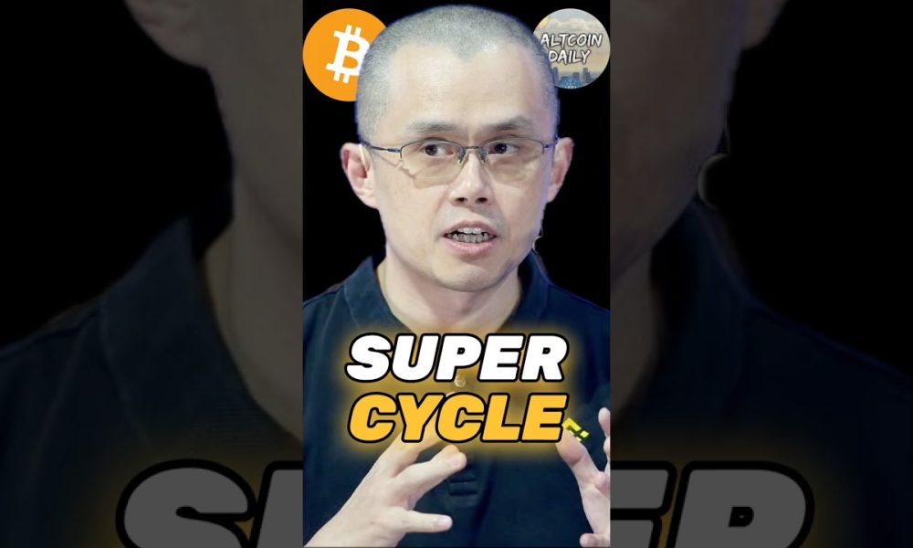 Binance Founder: "Bitcoin Will Enter A Supercycle This Year."