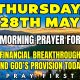 Thursday, May 28th | Morning Prayer For Financial Breakthrough And God’s Provision Today