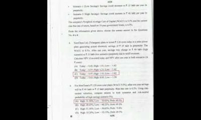 Advance Financial Mgt (AFM) | MCQ Solutions | May26 Examination | CA Final | #education #exam #study