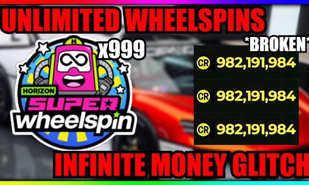 *NEW* BEST UNLIMITED WHEELSPINS GLITCH! BROKEN FORZA HORIZON 6 MONEY GLITCH! SKILL POINTS/XP FARM!