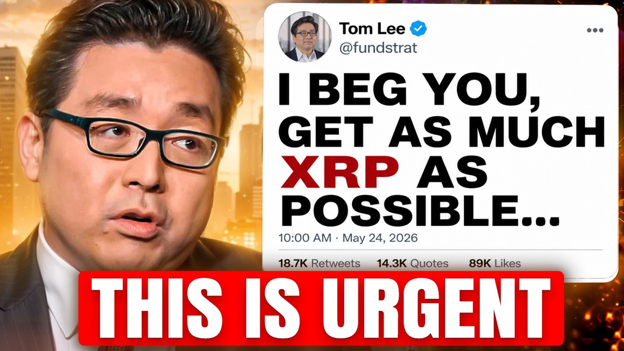 URGENT!!! XRP IS ABOUT TO TAKE OVER!!! Tom Lee