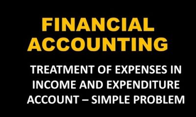 FINANCIAL ACCOUNTING | EASY PROBLEM | TREATMENT OF EXPENSES |FYUG CALICUT UNIVERSITY BCOM SECOND SEM