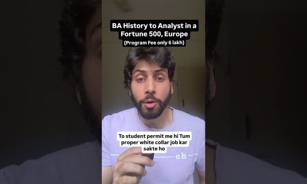 BA History to financial analyst in Johnson & Johnson, fortune 500 company in Czech Republic, Europe