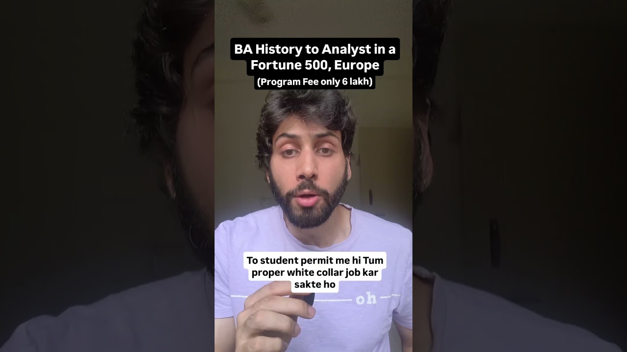 BA History to financial analyst in Johnson & Johnson, fortune 500 company in Czech Republic, Europe