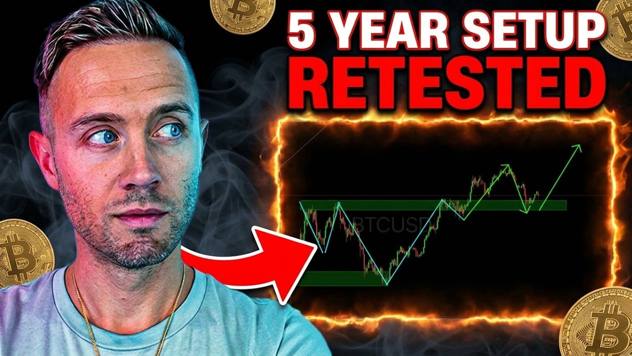 BITCOIN Just Threw Back to Last Cycle's High (MASSIVE Pattern)