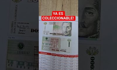 Billete de dos mil ya es coleccionable! #billetes #billetesvaliosos  #coleccion #money #curiosidades