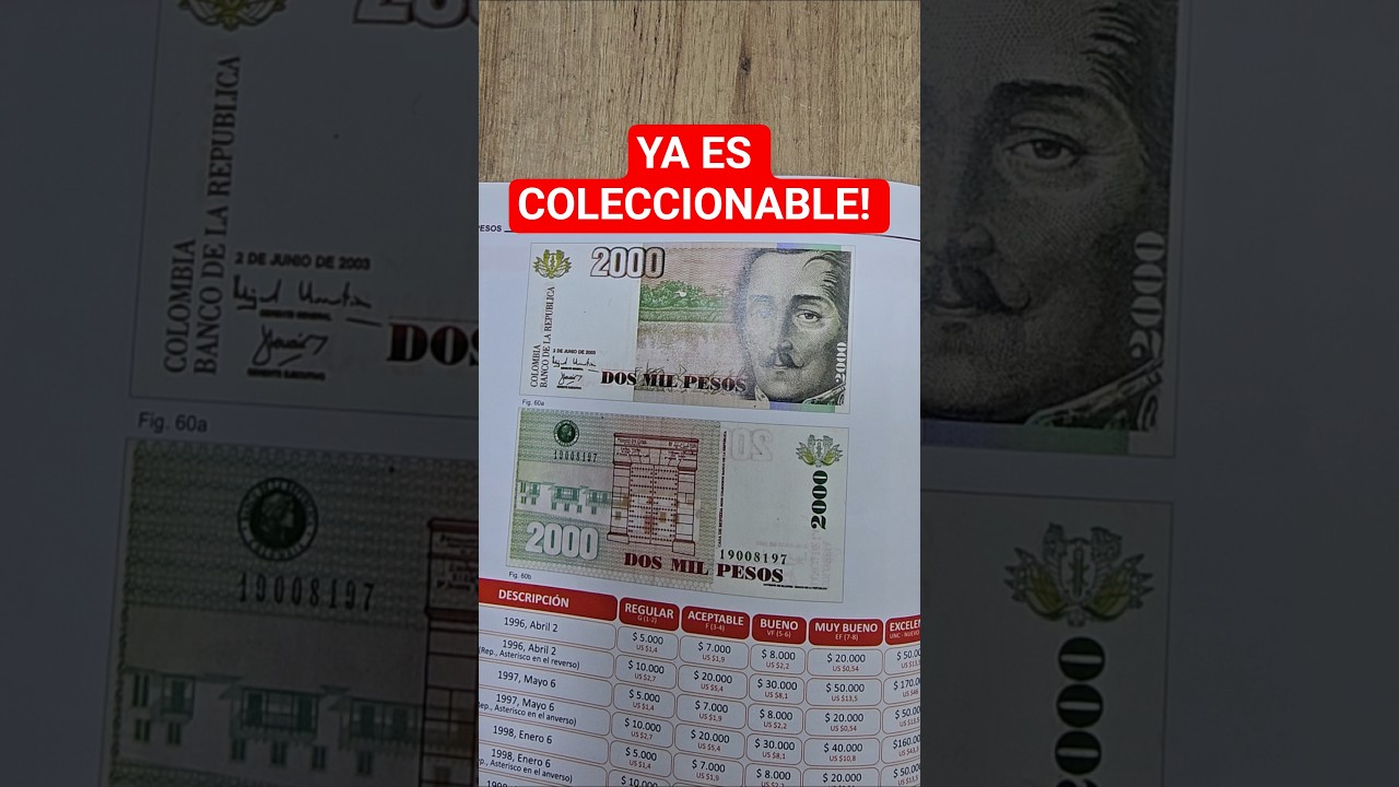 Billete de dos mil ya es coleccionable! #billetes #billetesvaliosos  #coleccion #money #curiosidades