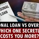 Personal loan vs overdraft: Which one secretly costs you more? | Personal Finance