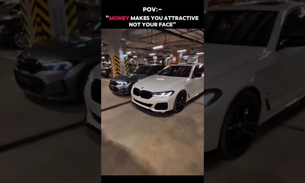 "money makes you attractive not your face" #bmw #shortsviral #shorts