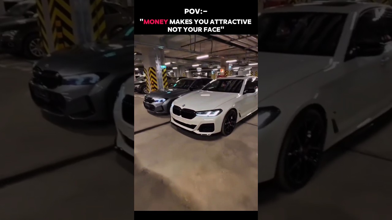 "money makes you attractive not your face" #bmw #shortsviral #shorts
