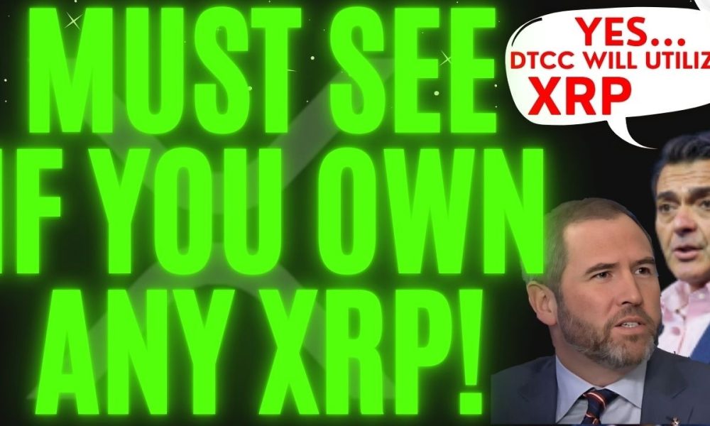DTCC CEO Drops a BOMBSHELL! They’re Planning XRPL/XRP Integration... THIS IS CRAZY! [HARDCORE POOF]