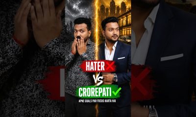 Hater vs Crorepati Mindset! #shorts #finance #money #education