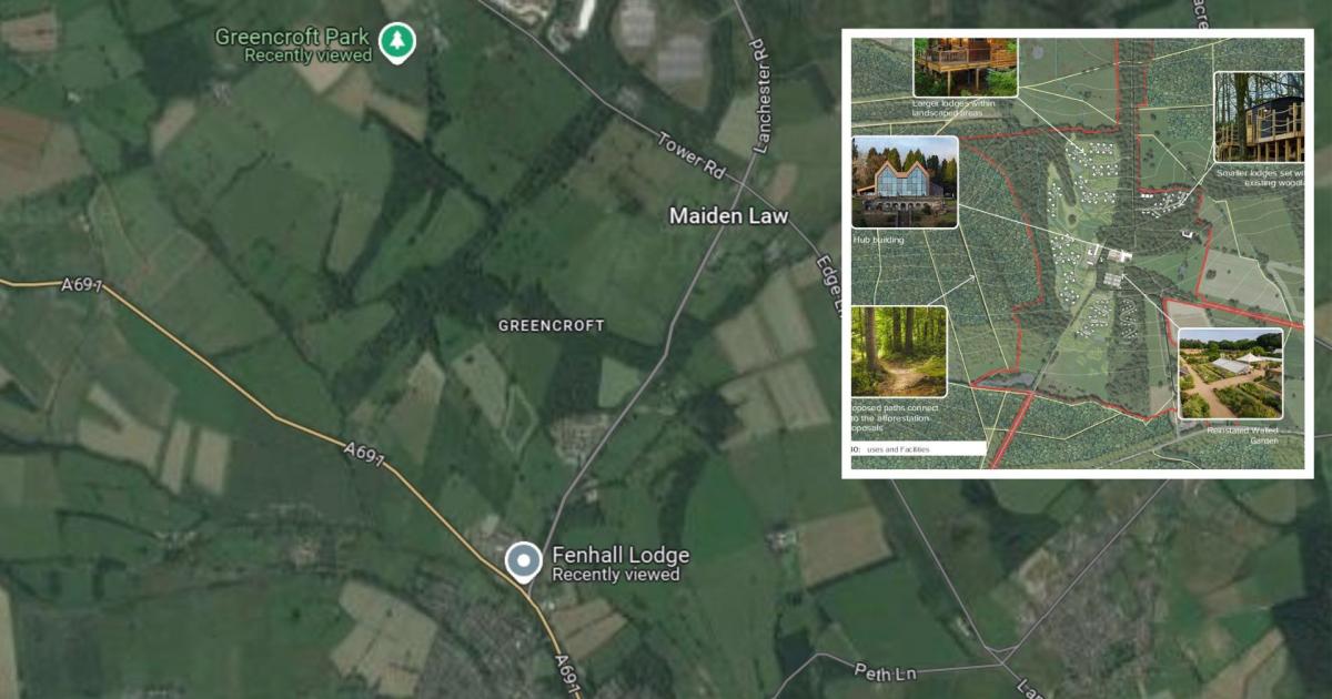Lanchester 140 lodge holiday park set for refusal by Durham council