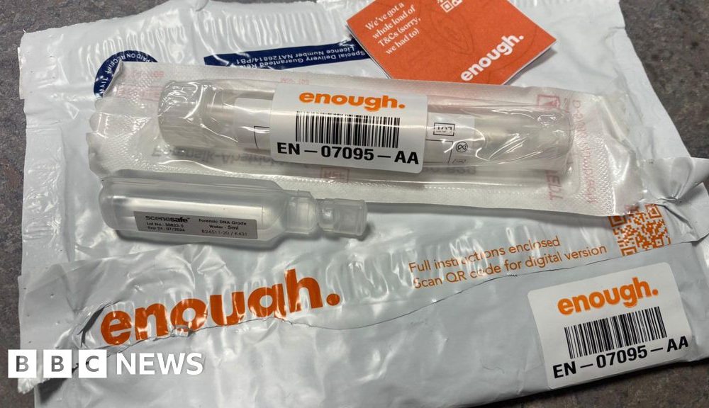 Self-swab DNA test kit adverts banned over misleading claims