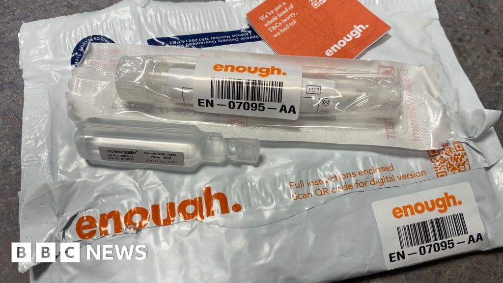 Self-swab DNA test kit adverts banned over misleading claims
