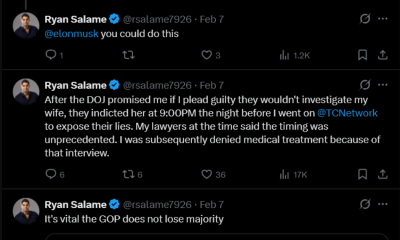 Salame Posts a Series of Tweets to Align Himself Close to Donald Trump&rsquo;s Policies