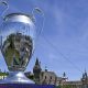 Champions League trophy in Budapest