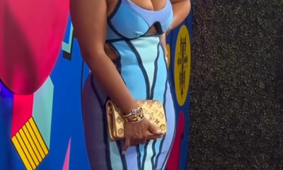 2 Dr Cheyenne Bryant Wore A Blue Fashion Nova Bandage Midi Dress At The Abbeys 35th Anniversary In West Hollywood