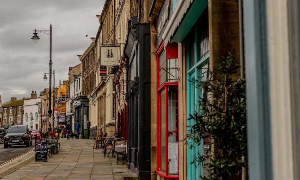 Picturesque County Durham market town with riverside walks