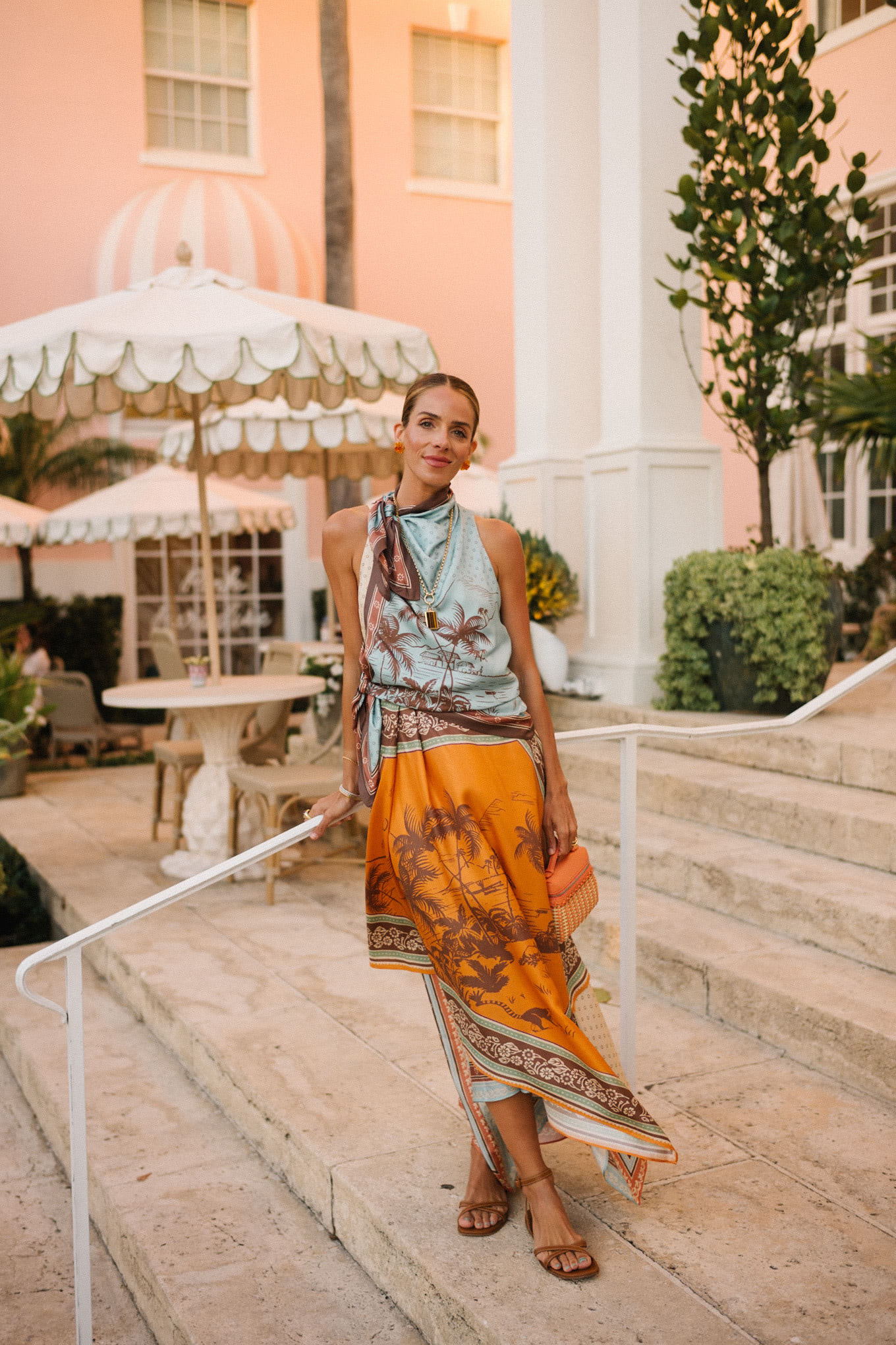 All About Scarf Dressing: Dresses, Tops, and More