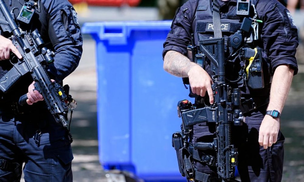 Armed police storm Stockton shop after ‘machete and bat’ terror