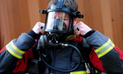 Emergency services attend large vehicle fire on A64