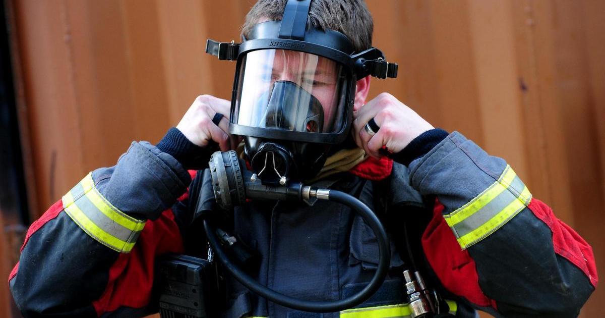 Emergency services attend large vehicle fire on A64