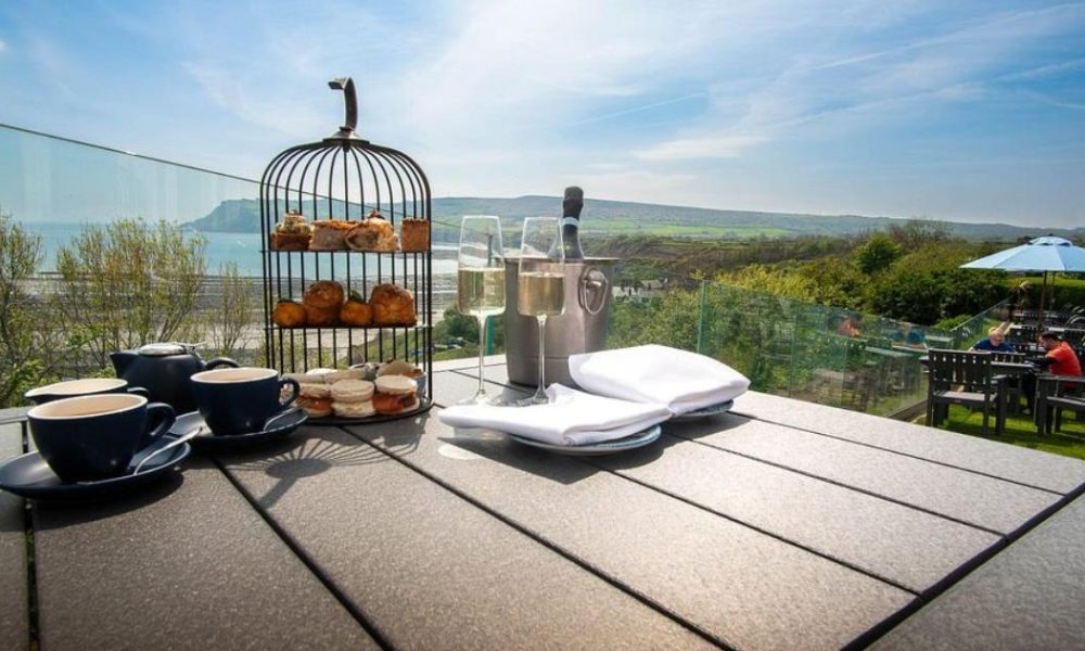 North Yorkshire beer garden with sea views nowhere else has