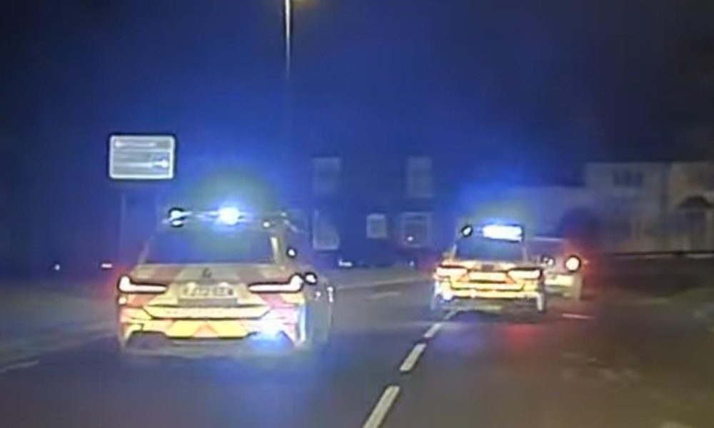 VIDEO - man leads police on 130mph chase near Thirsk