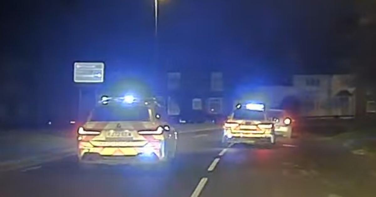 VIDEO - man leads police on 130mph chase near Thirsk