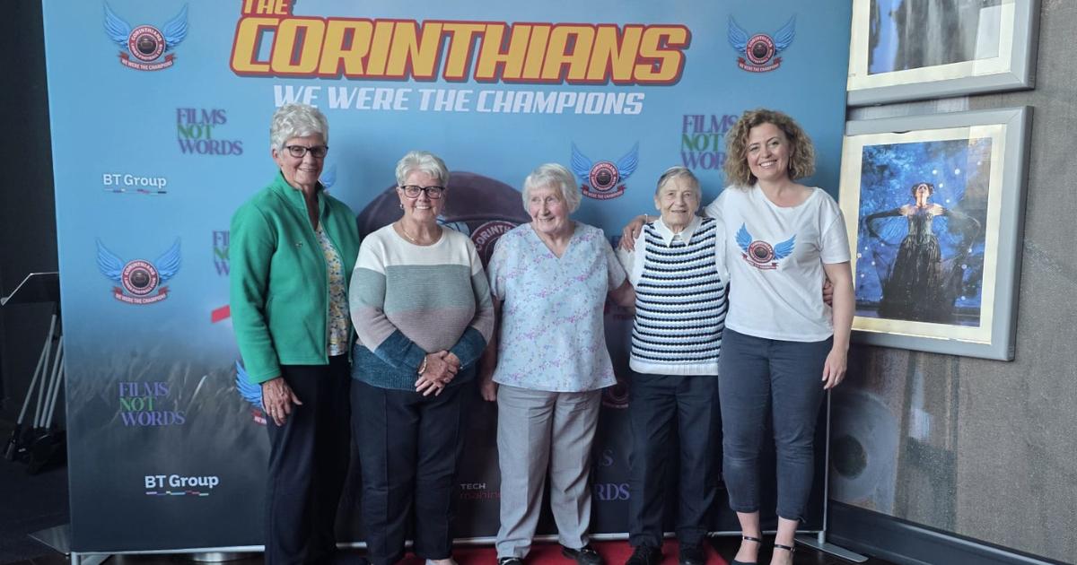 Red carpet rolled out for The Corinthians Ladies FC legends