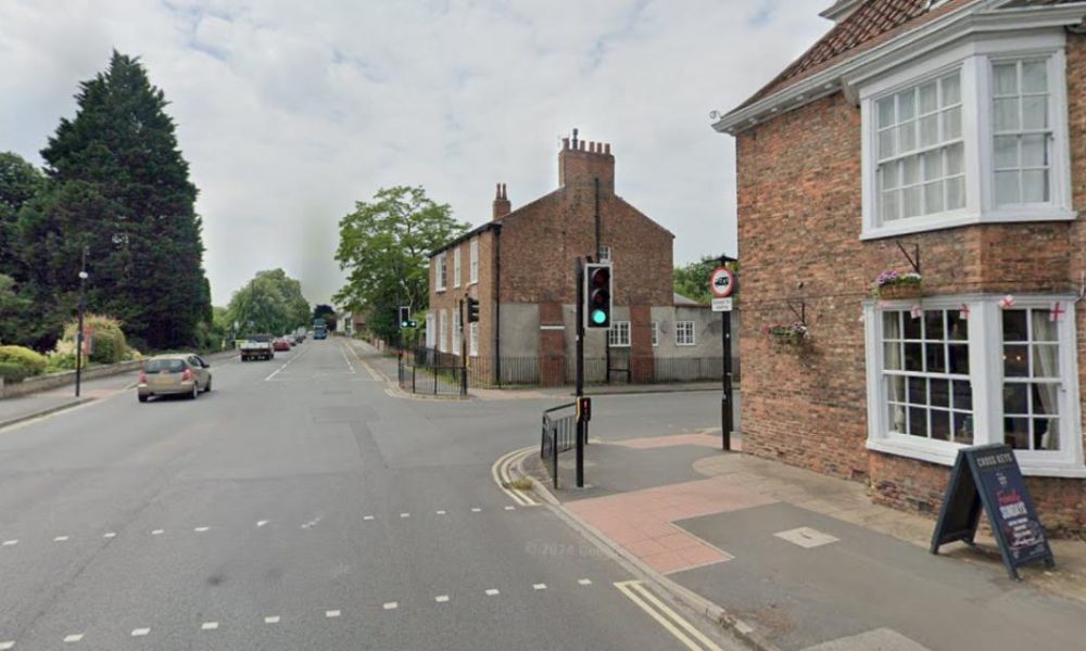 Tadcaster Road reopens at the junction with St Helen's Road