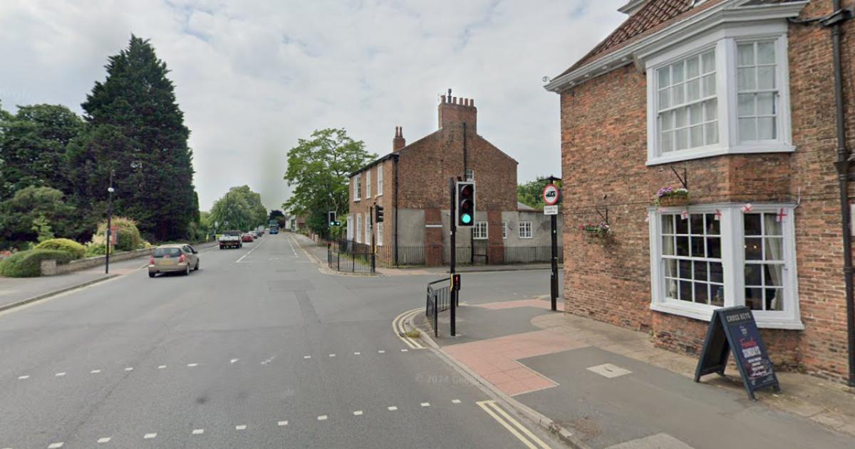 Tadcaster Road reopens at the junction with St Helen's Road