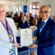 High Sheriff of Durham gives award to Jan Rock, Stockton