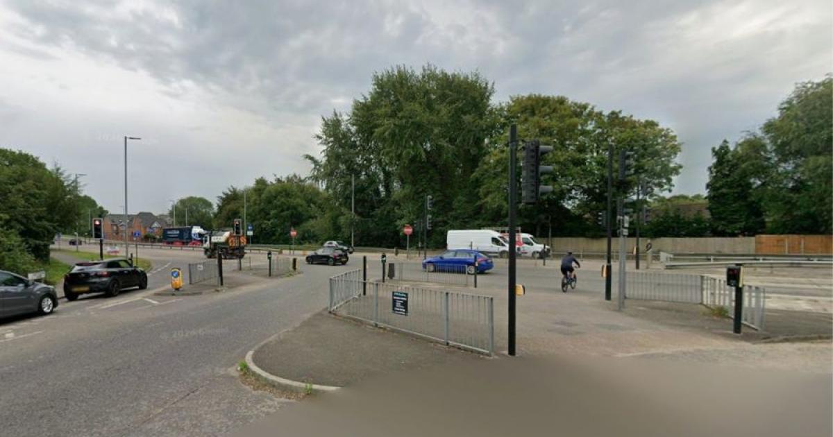 Motorcyclist dies after crash at East Lancs Road junction