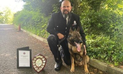 GMP Police dog Bren retires taking down Bolton's criminals