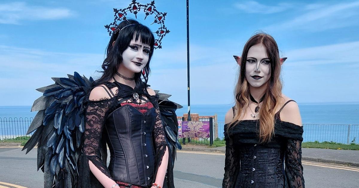 Whitby Goth Weekend 2026 - hundreds take part in festival