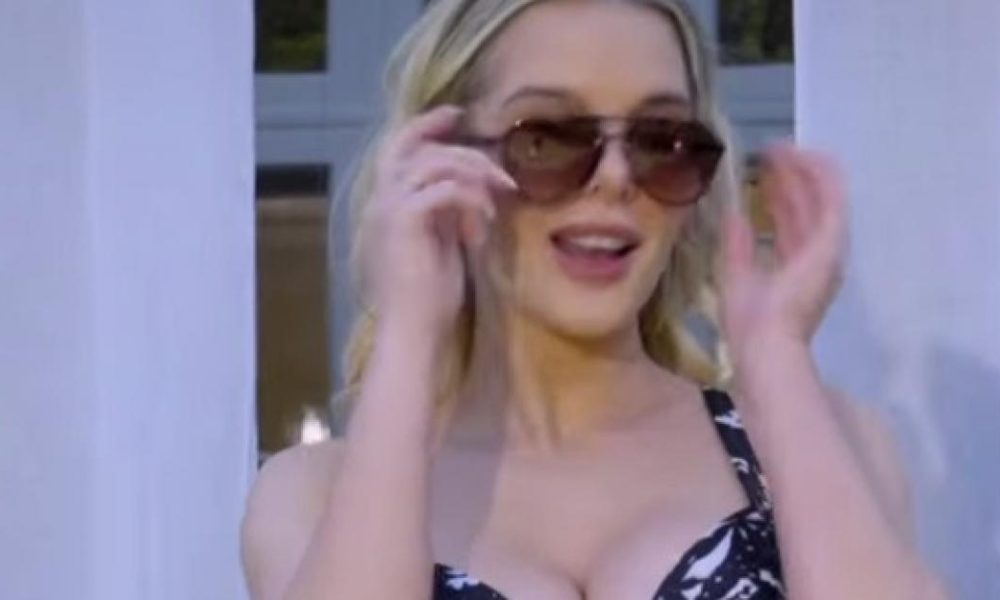 Helen Flanagan wows fans in Peacocks new swimwear range