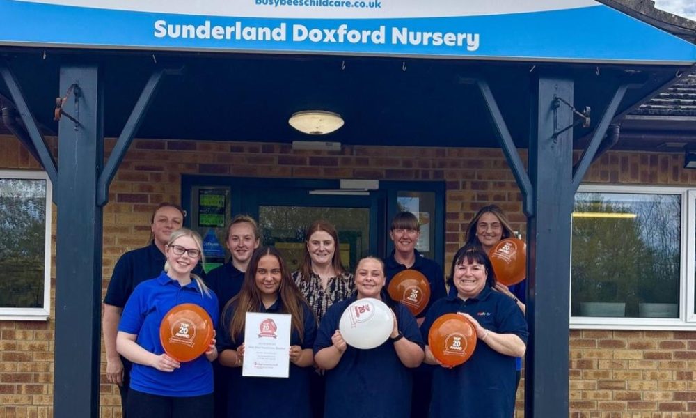 Busy Bees at Doxford in Sunderland named top 20 in North East