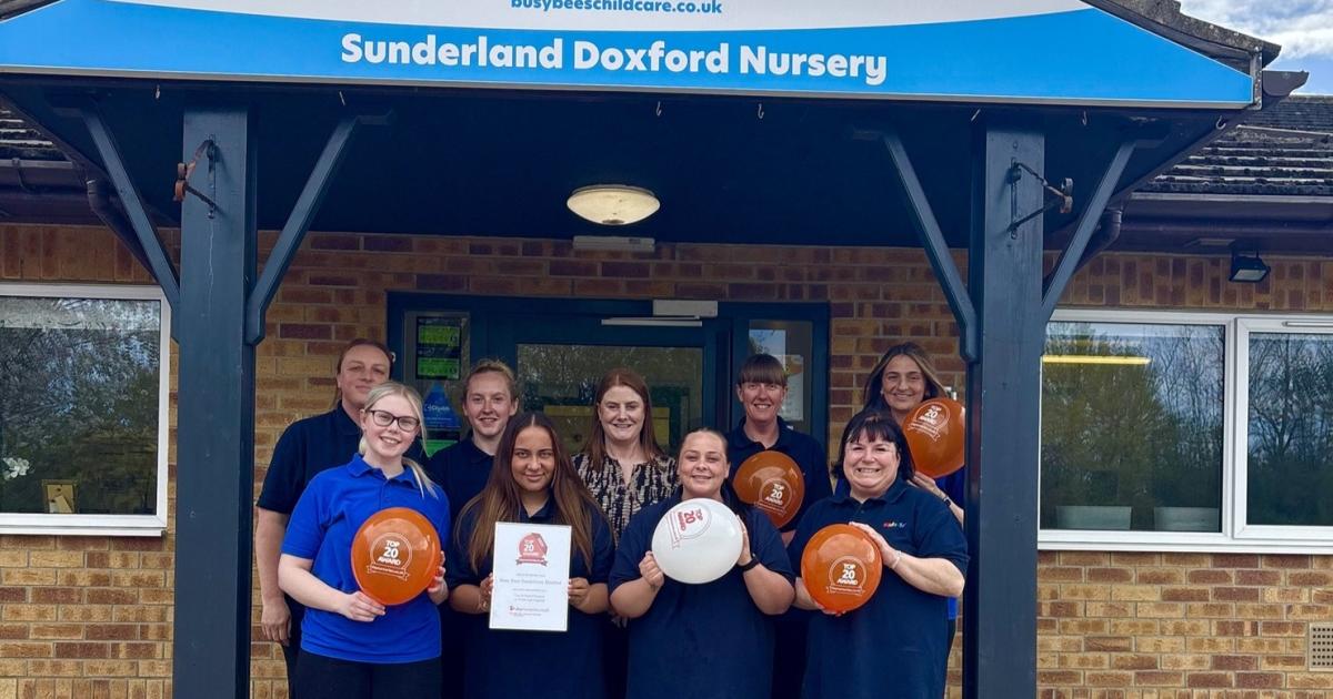 Busy Bees at Doxford in Sunderland named top 20 in North East