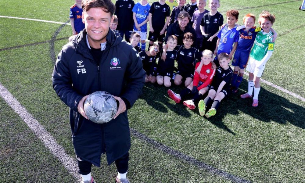 Young North East football coach on success of growing business